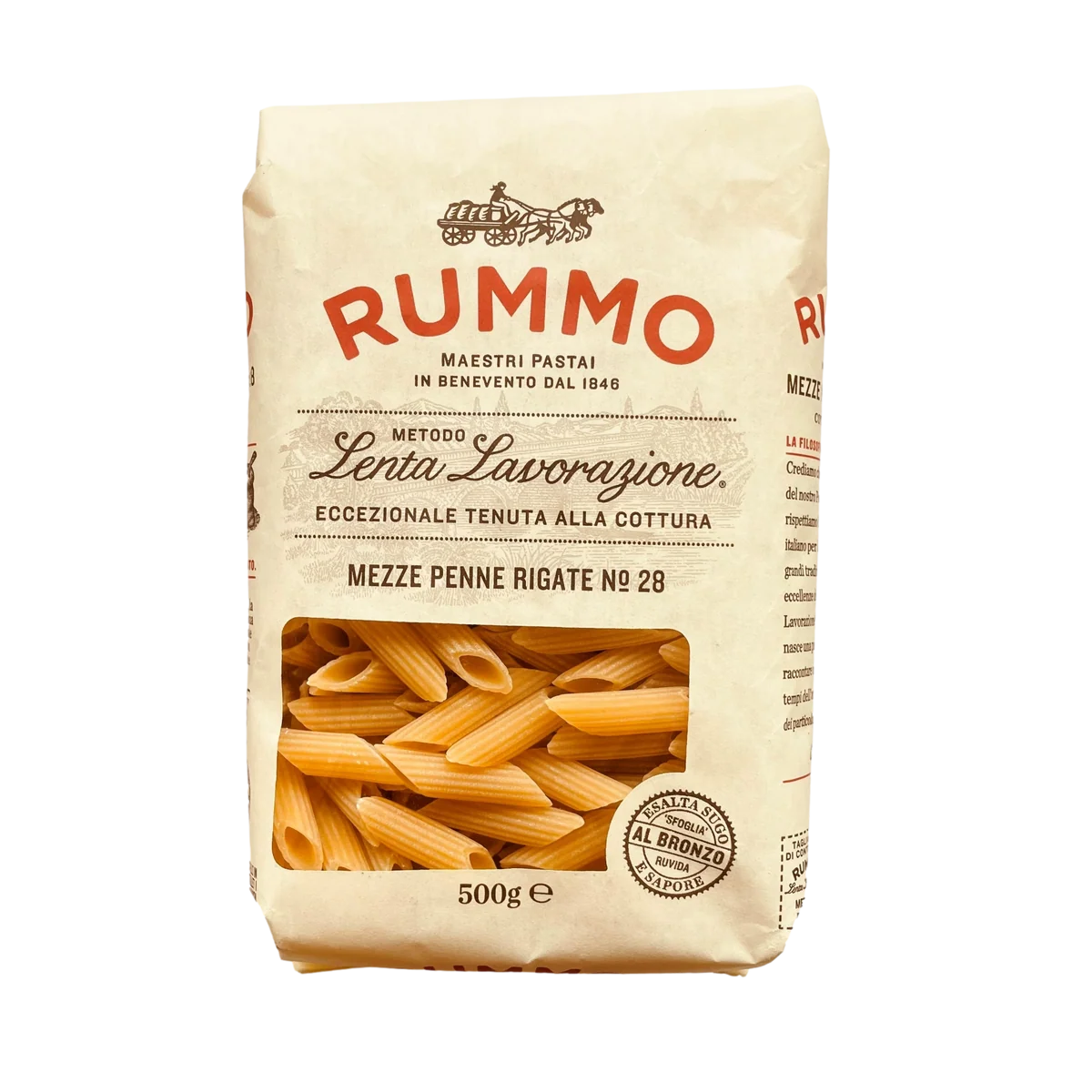 RUMMO MEZZE PENNE RIGATE N.28